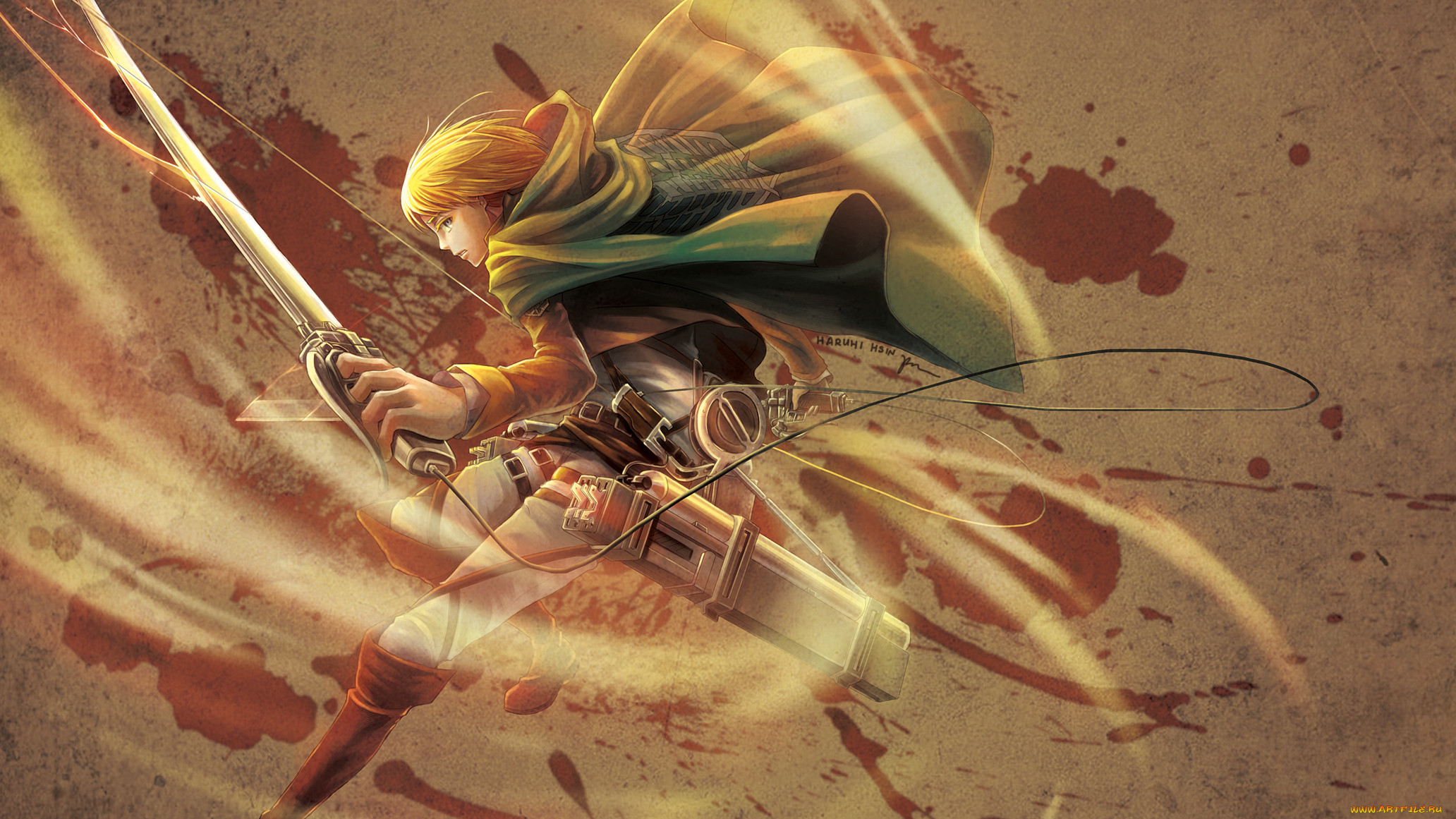 , shingeki no kyojin, armin, arlert, , haruhi003, art, shingeki, no, kyojin, , , , , , 